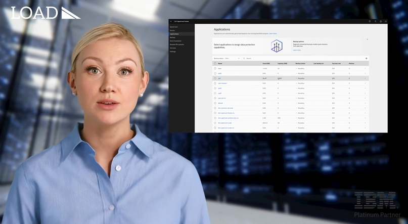 Upptäck IBM Storage Fusion med LOAD