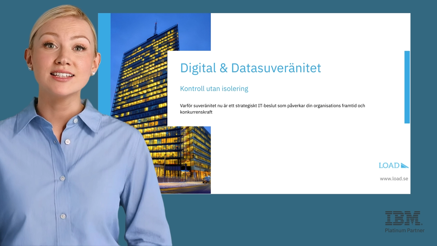 Digital & Datasuveränitet – kontroll utan isolering